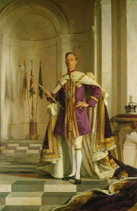 Portrait of King George VI (1895-1952)