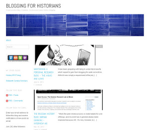 Blogging for Historians blog