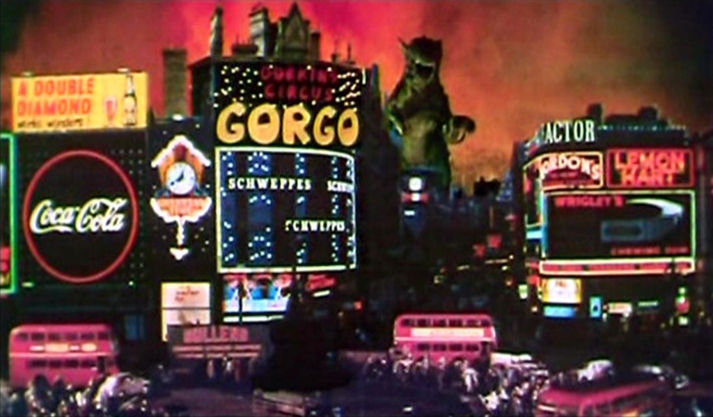 Gorgo in Piccadilly Circus(?)